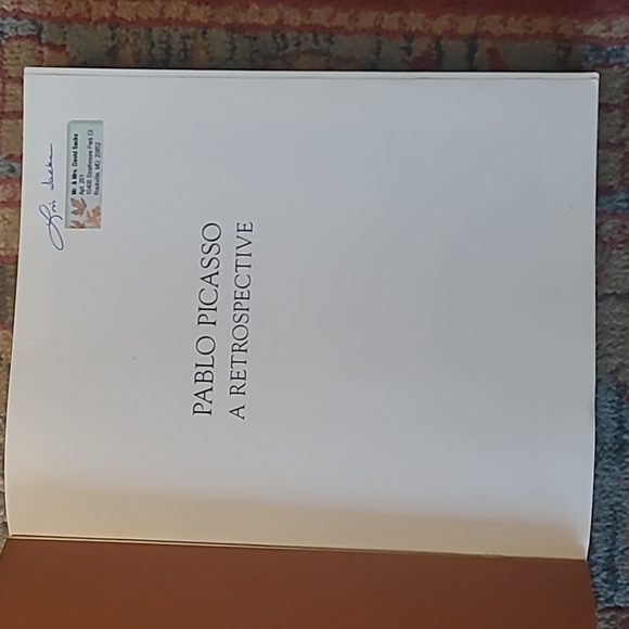 RARE "PABLO PICASSO: A RETROSPECTIVE" THE MUSEUM OF MODERN ART BOOK - Picture 3 of 10